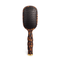 Detangler Brush For Fine Hair by Teleties Tortoise