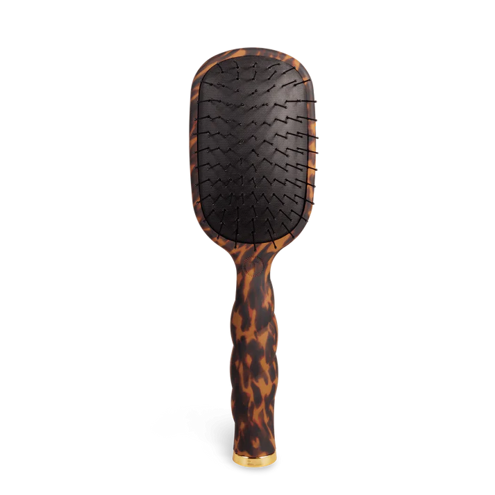 Detangler Brush For Fine Hair by Teleties Tortoise