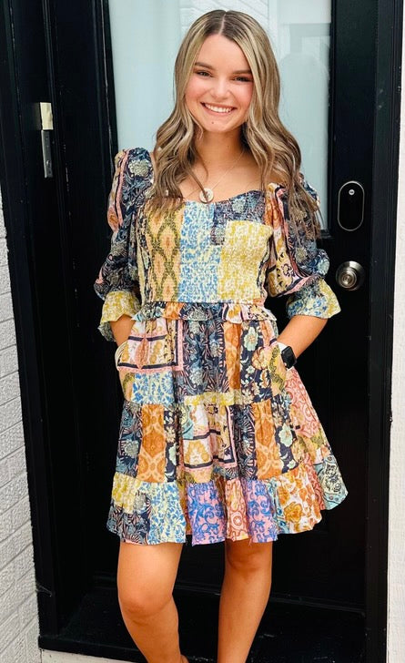 Walk Downtown Dress