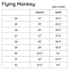 White Flare Jeans by Flying Monkey