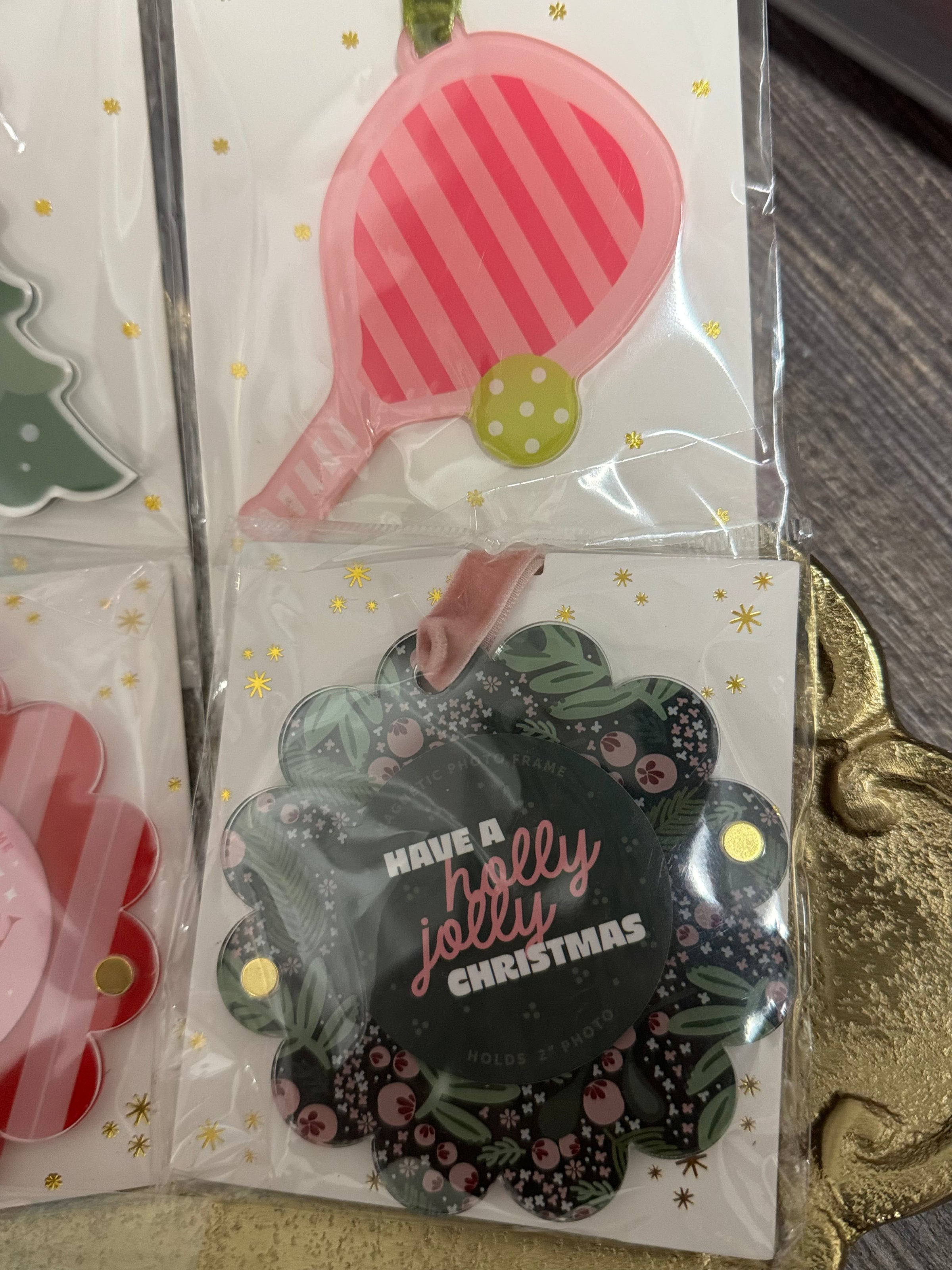 Picture Frame Christmas Ornaments *Final Sale