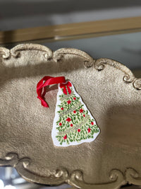 Mary Square Christmas Ornaments *Final Sale