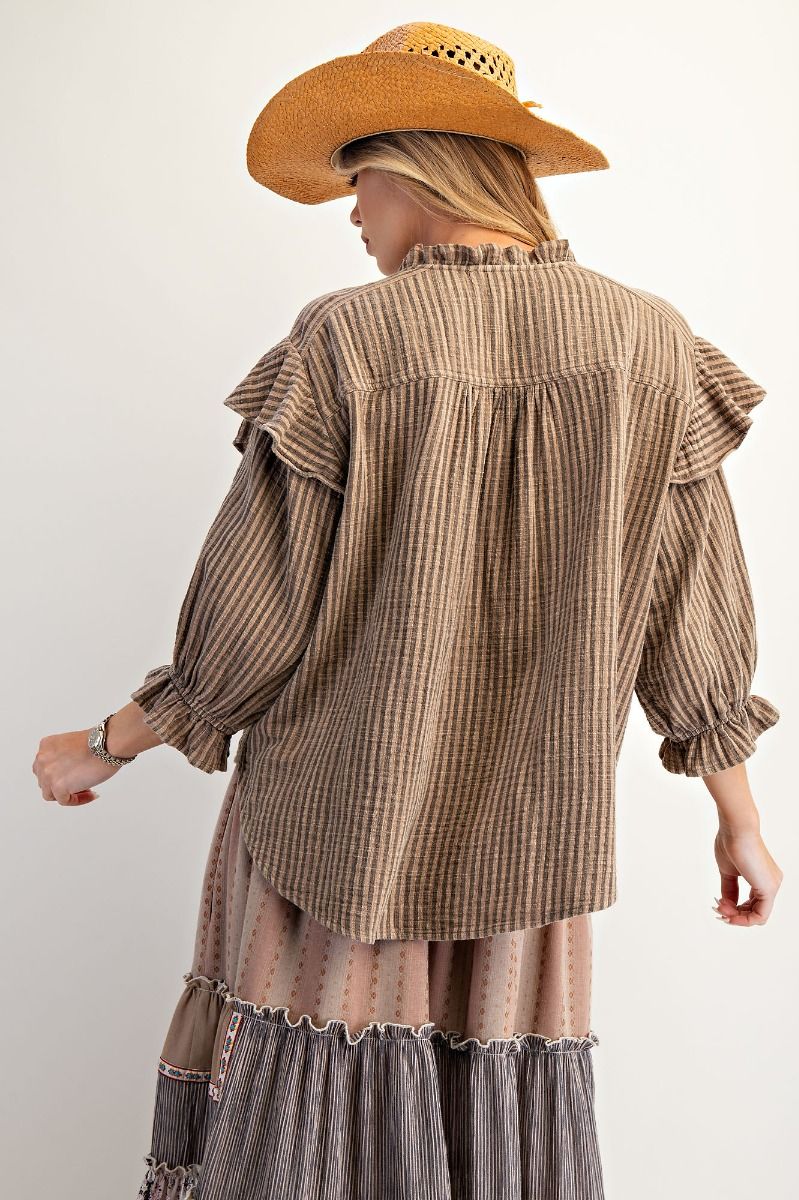 Take Me to Town Blouse by Easel