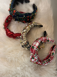 Holiday Jeweled Fashion Headbands
