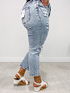 Lovervet Hi-rise crop straight fit