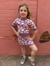 Girls Twiggy Floral Top by Finding Foxtale