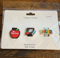 Hero Straw Topper Set