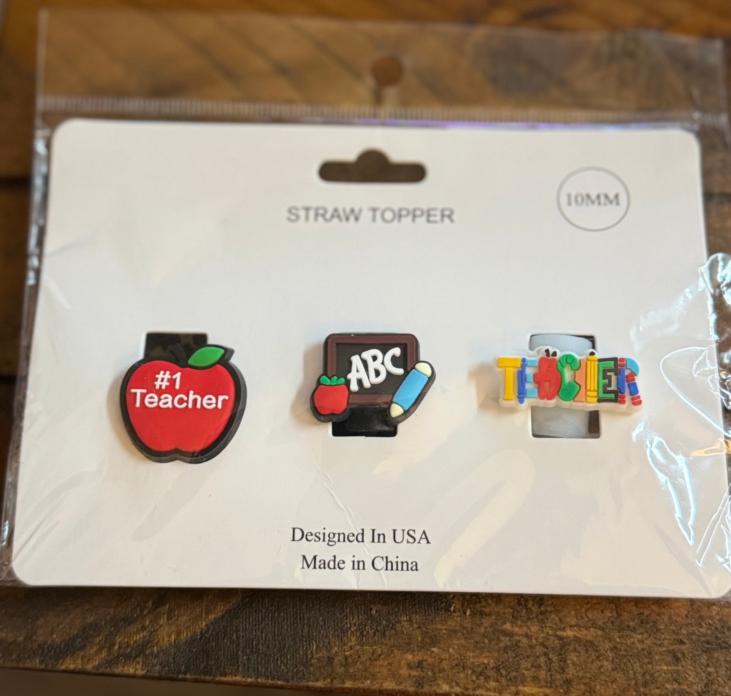 Hero Straw Topper Set