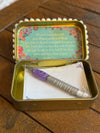 Bucket List Tin Box