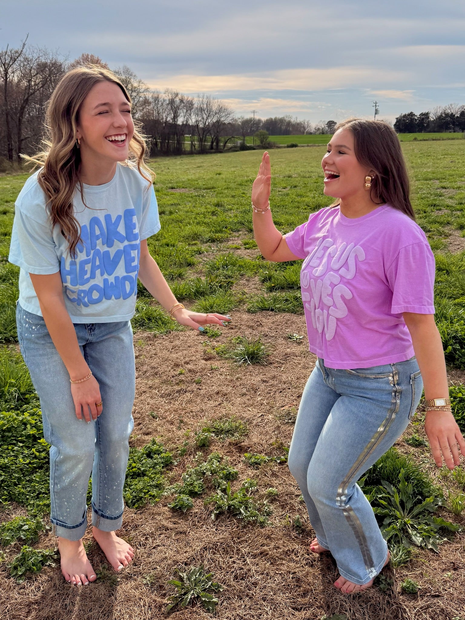 Make Heaven Crowded Tee