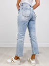 Lovervet Hi-rise crop straight fit