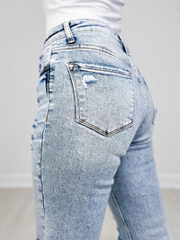 Lovervet Hi-rise crop straight fit