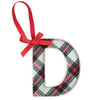 Initial Tartan Ornaments