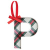 Initial Tartan Ornaments