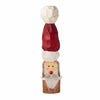 Santa Wood Block Sitters by Mud Pie