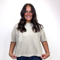 Ribbed Basic Top