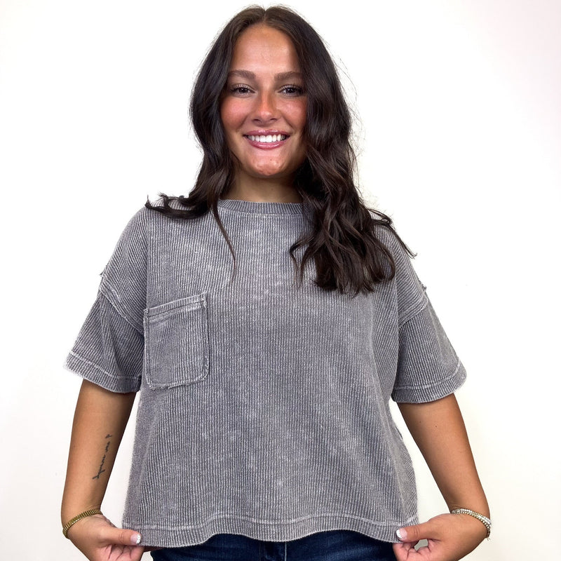 Ribbed Basic Top