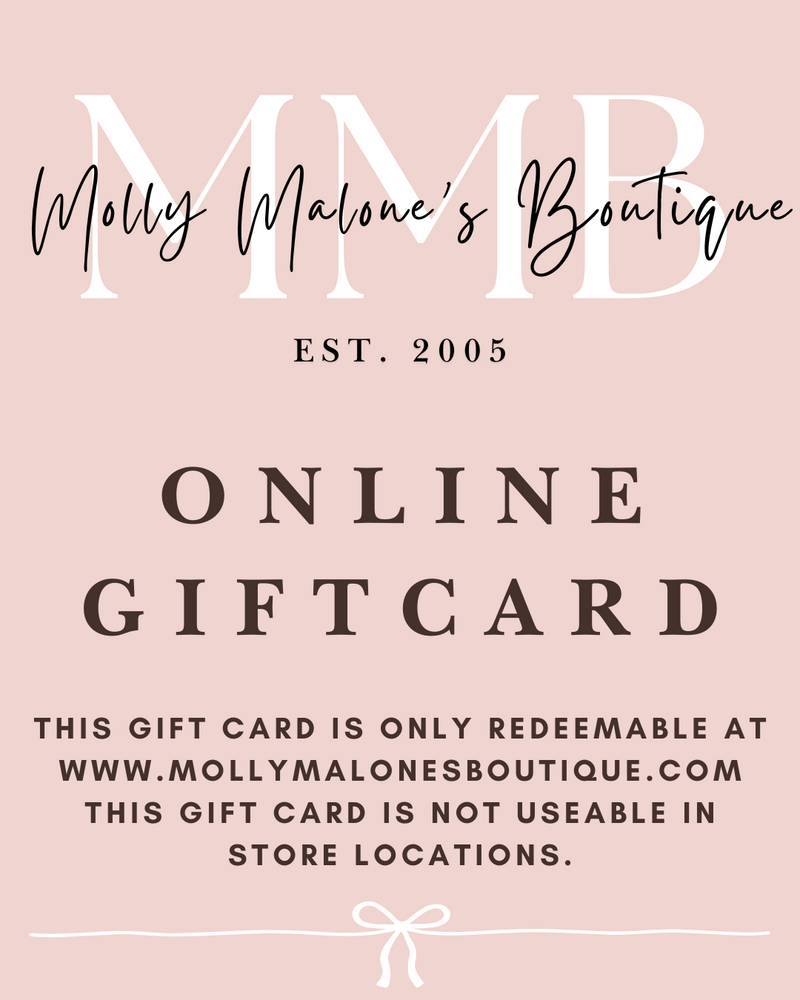 Molly Malone's Online Gift Card