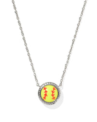 Kendra Scott Softball Short Pendant Necklace