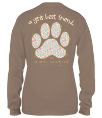 Youth Simply Southern A Girls Best Friend Long Sleeve