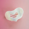 Mother of Pearl Heart Clip