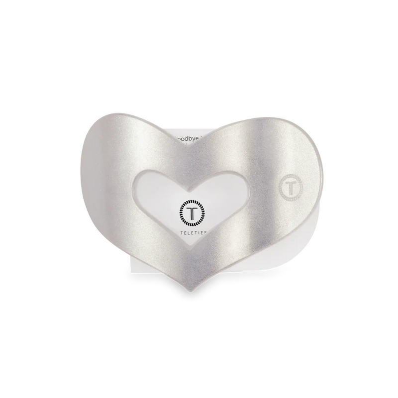Mother of Pearl Heart Clip