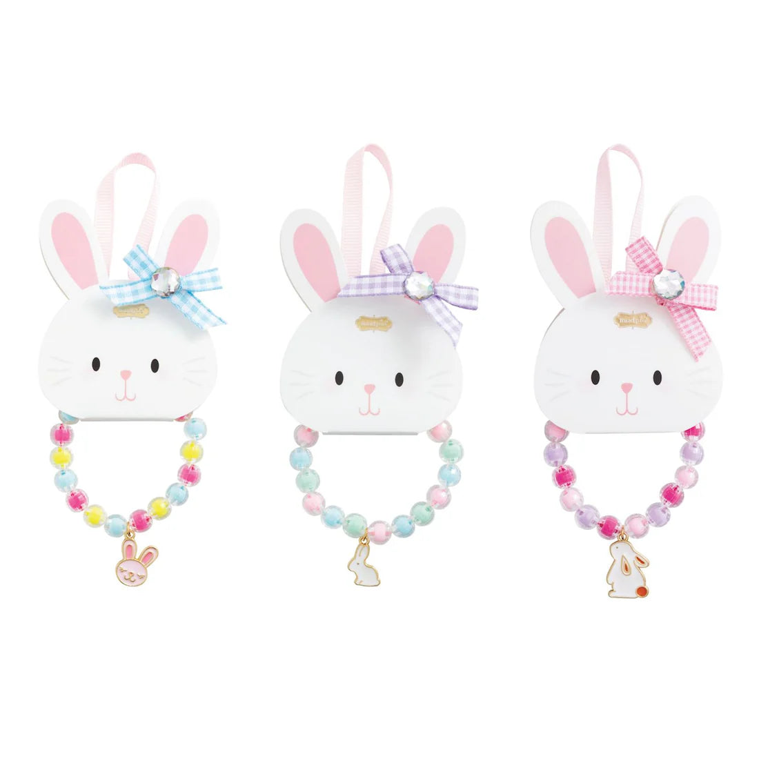 Mud Pie Girls’ Bunny Charm Bracelet