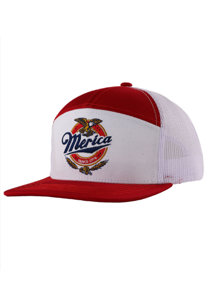 hat, baseball hat, snapback, red, america, merica, eagle