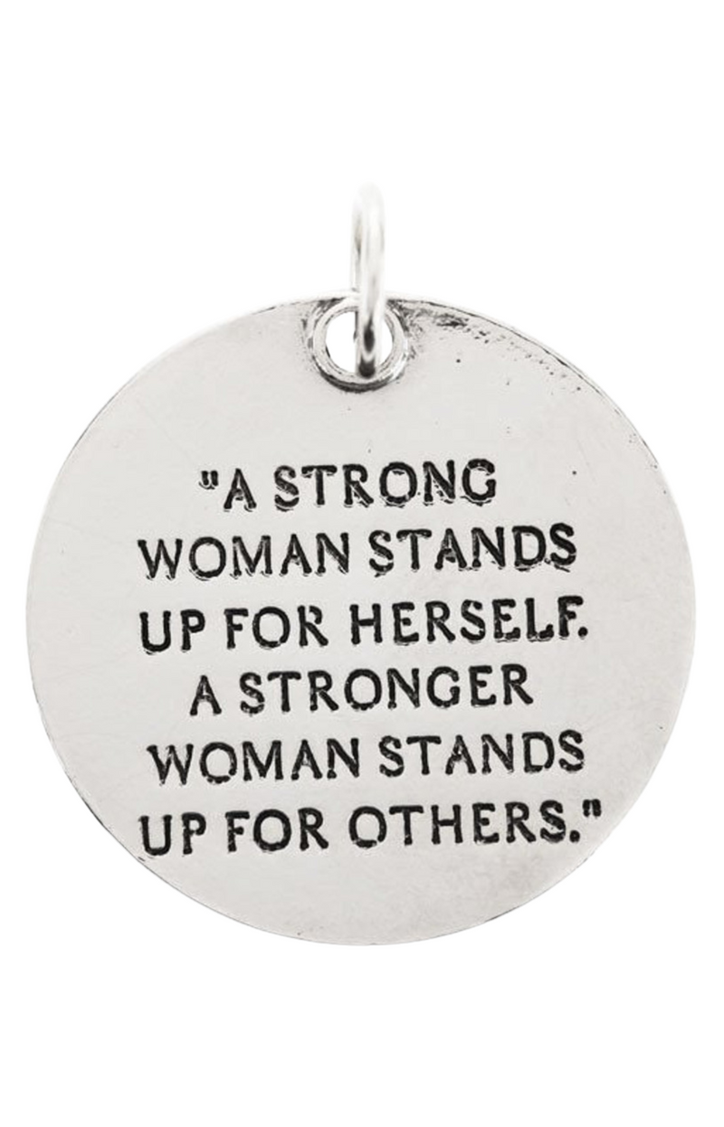 Benny & Ezra A Strong Woman Large Pendant