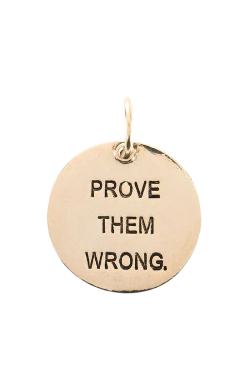 Benny & Ezra Prove Them Wrong Medium Circle Charm