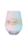 Slant Jumbo Stemless Wine Glass