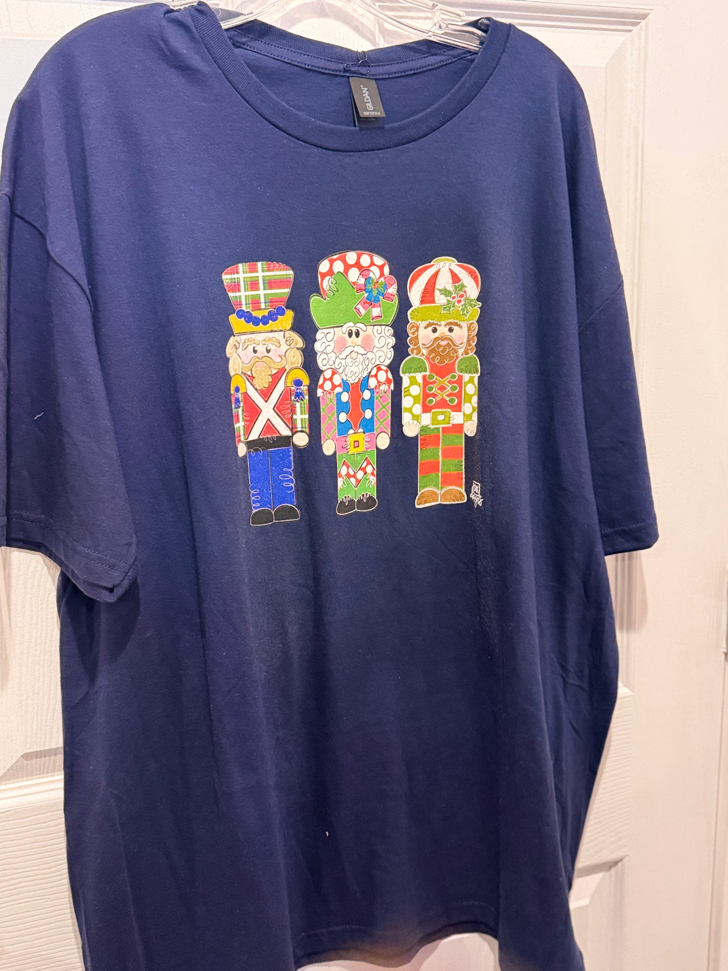 Navy Chinoiserie Nutcracker T-Shirt