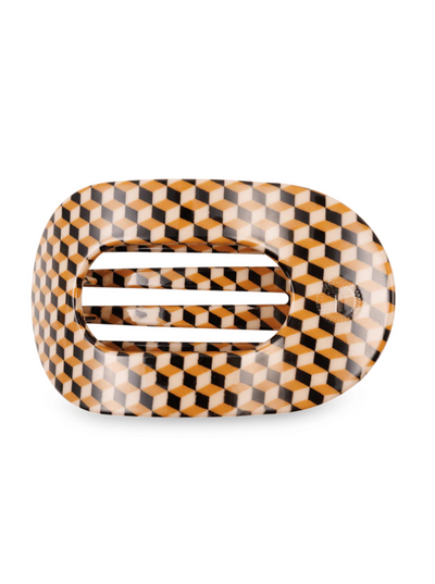 Teleties Flat Round Claw Clip - Medium