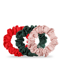 Teleties Holiday Silk Scrunchies