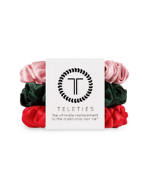 Teleties Holiday Silk Scrunchies