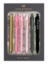 Snifty Set of 5 Word Play Black Gel Pens