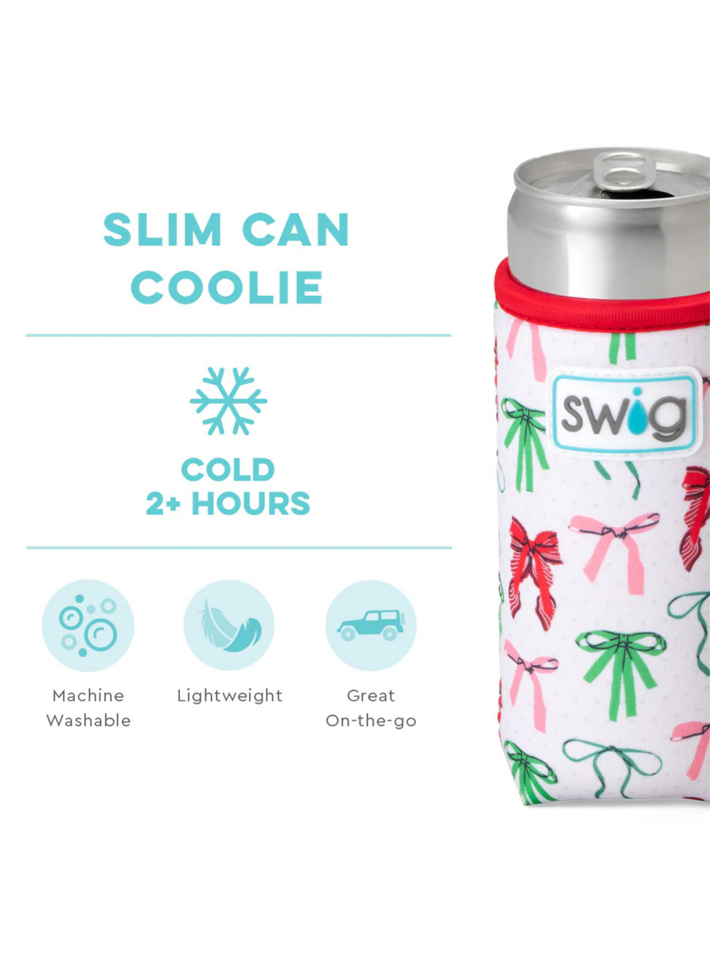 Swig Holiday Insulated Slim Can Coolie