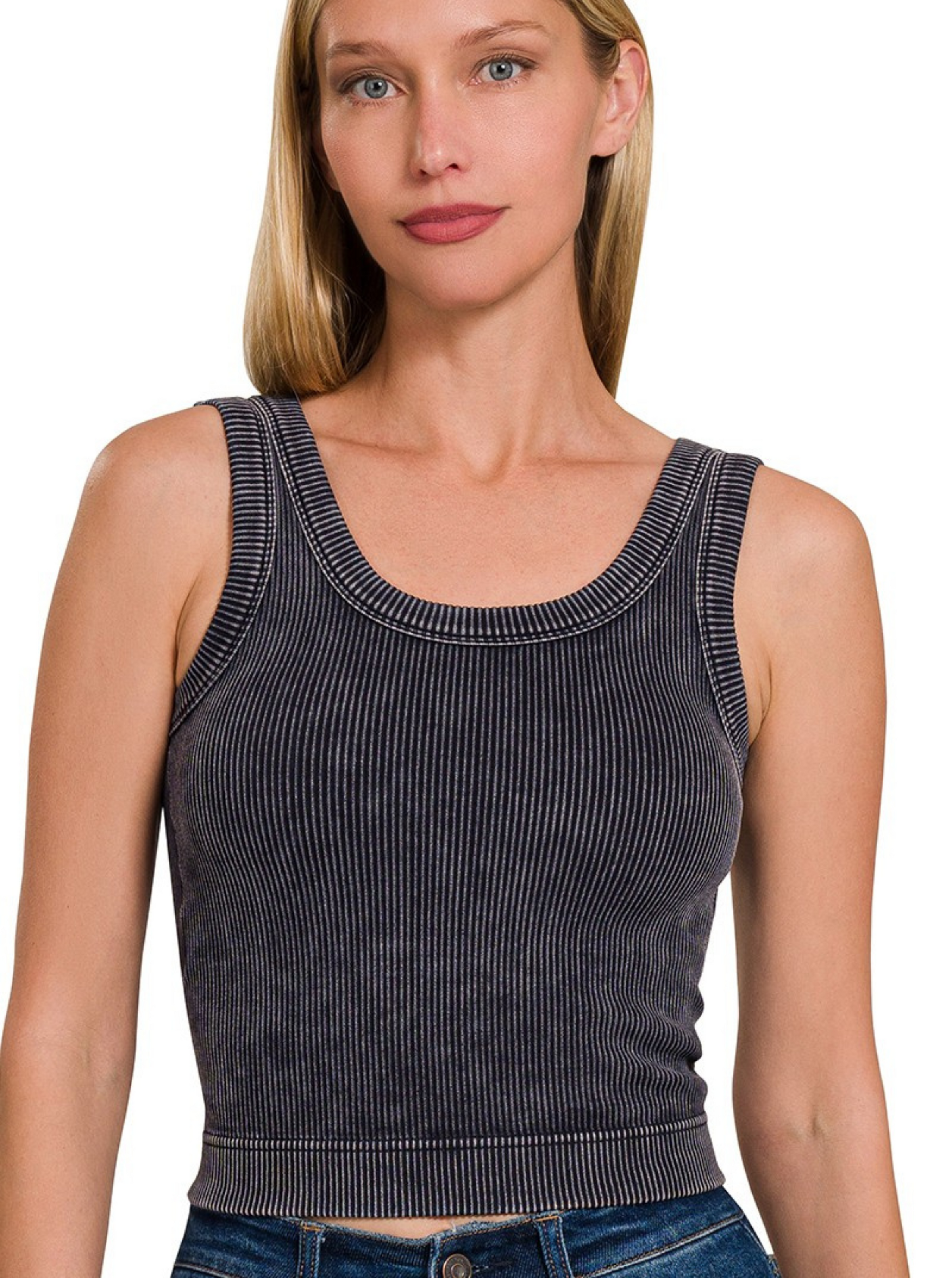 Keep It Classy Ribbed Tank