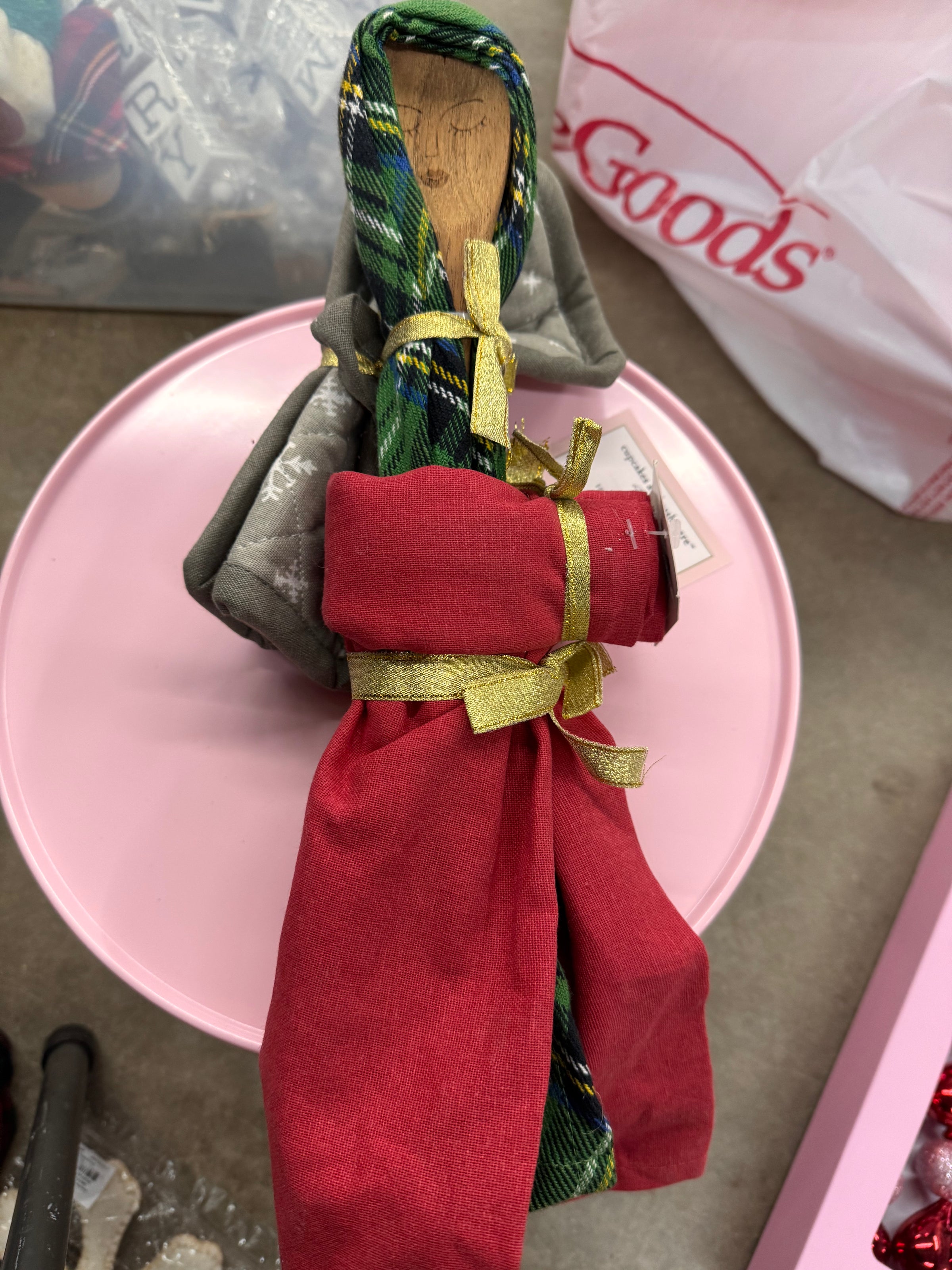 Plaid Angel Spatula Gift Set