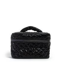 Black Cosmetic Travel Case by Living Royal