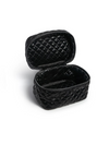 Black Cosmetic Travel Case by Living Royal