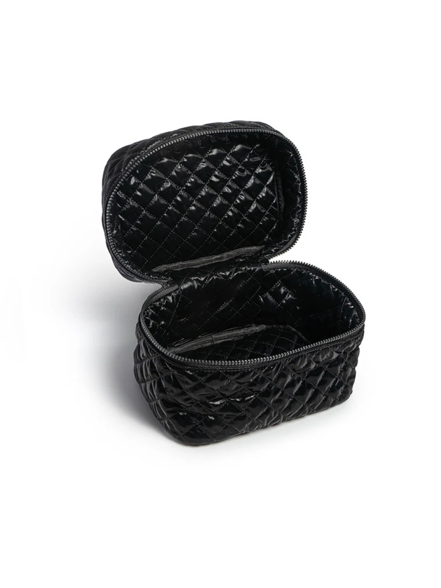 Black Cosmetic Travel Case by Living Royal
