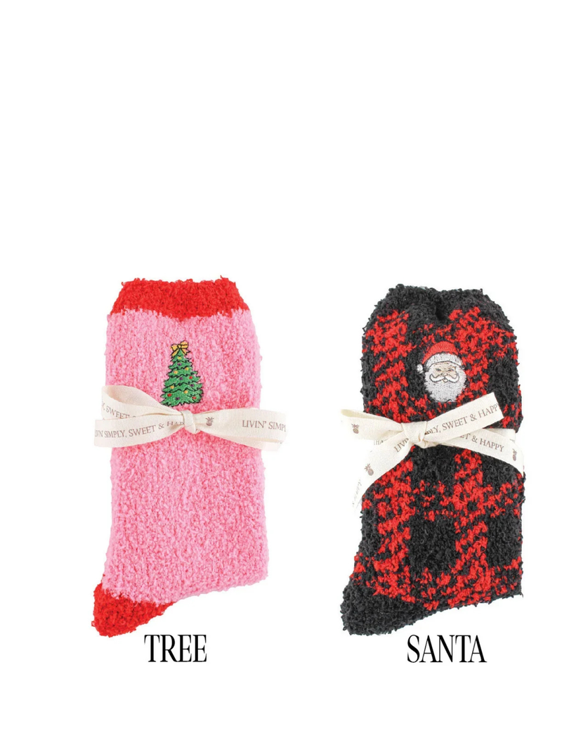 Simply Southern Holiday Preppy Socks*Final Sale