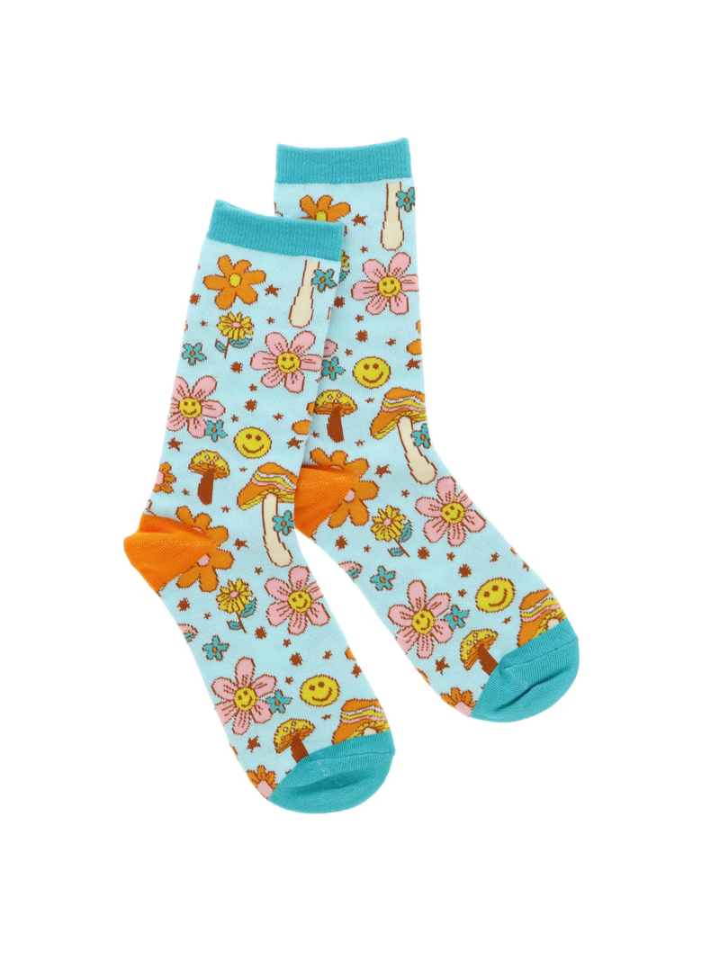 Totally Happy Tall Socks by Jane Marie