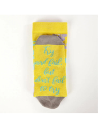 Febb's Boutique Crew Socks-Don't Fail to Try