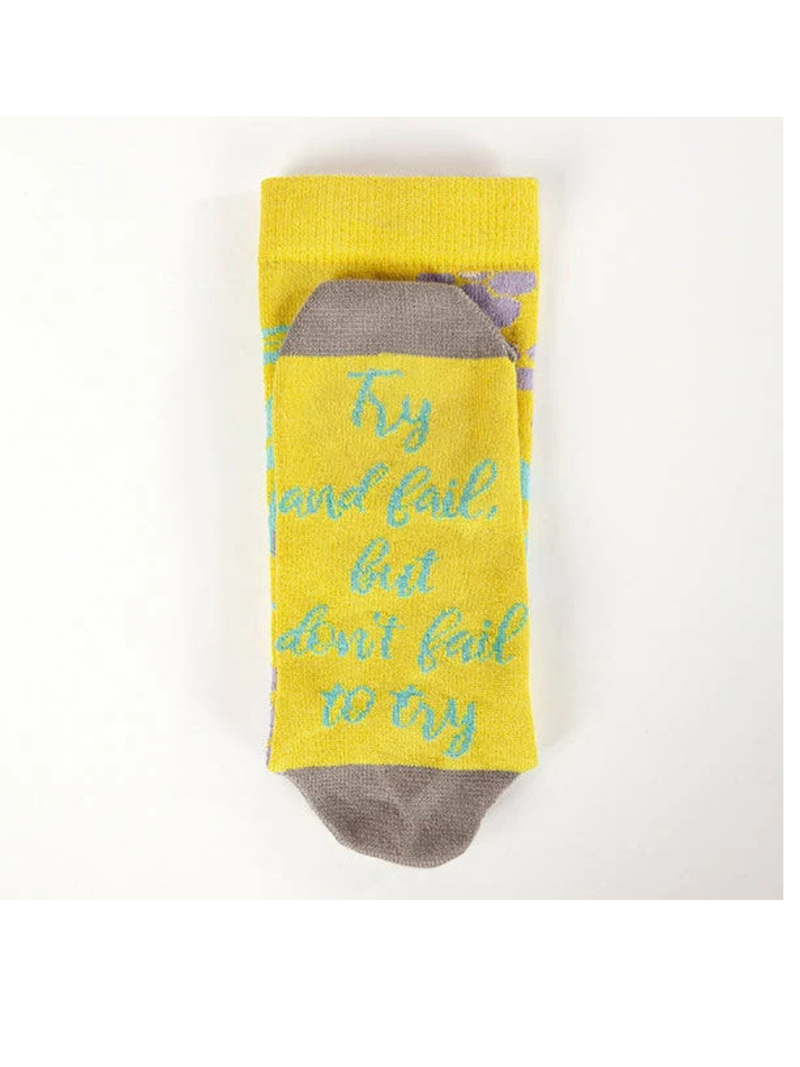 Febb's Boutique Crew Socks-Don't Fail to Try