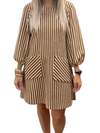 Jamie's Striped Mini Dress