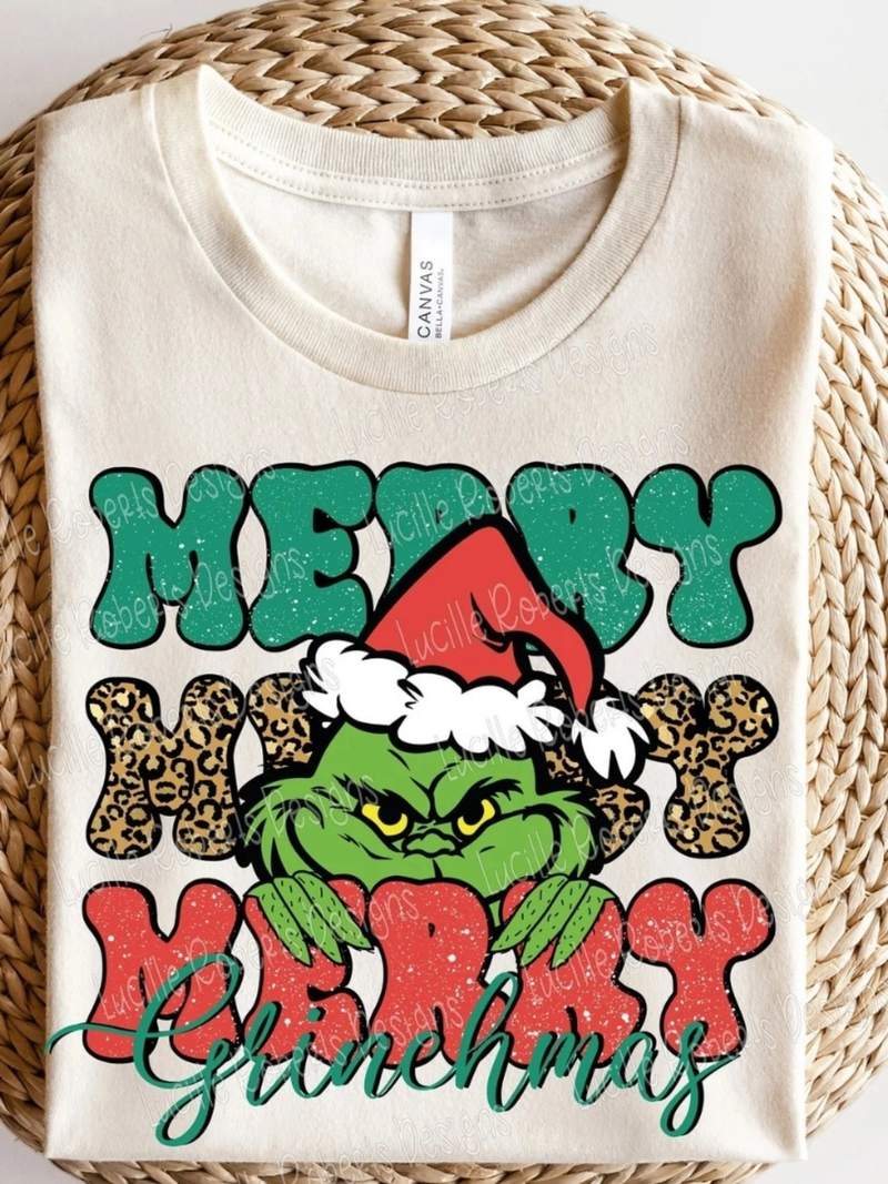Merry Grinchmas Graphic Tee*FINAL SALE