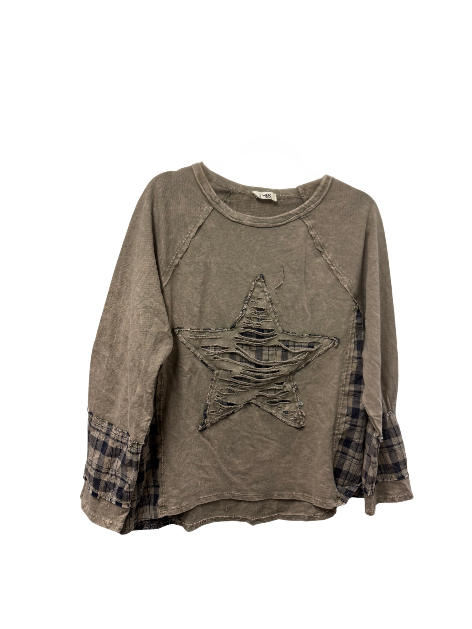 Heather's Star Patch Top
