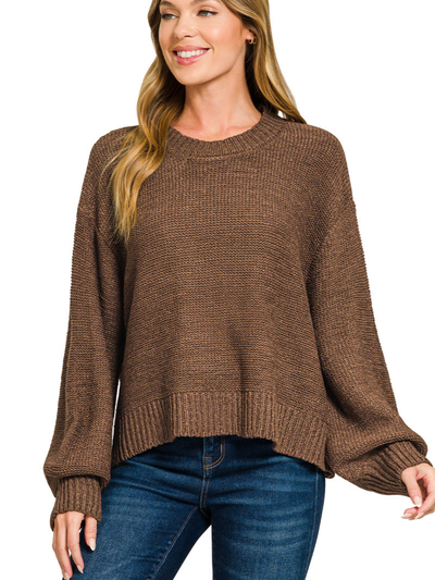 Make A Statement Sweater*Final Sale